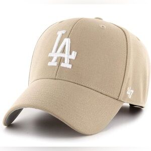 Tan LA Baseball Cap